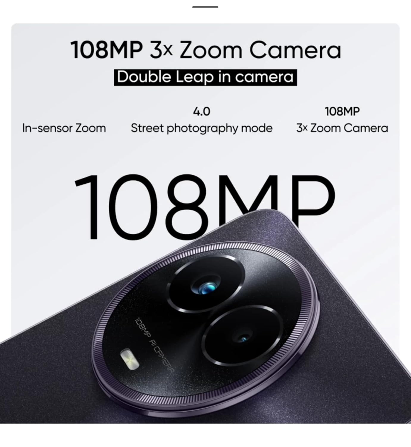 realme 11 5G (Glory Black, 8 GB RAM, 256 GB Storage)